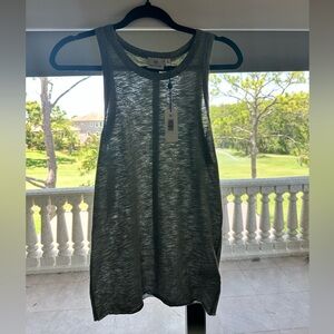 NWT AG Brand Gray Sleeveless Women's Top